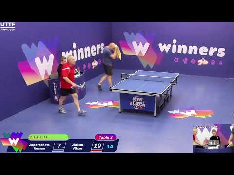 WINners CUP table 2  14.11 Zaporozhets Roman - Ziakun Viktor  20:15