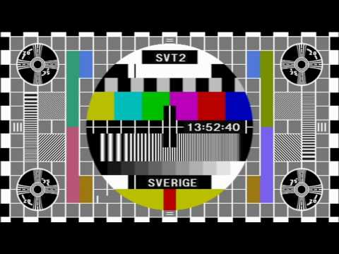 SVT2 Sweden Testbild 2009