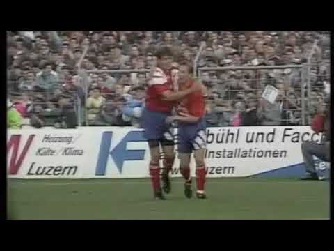 FC Luzern - FC Basel 4:1 Auf-/Abstiegsrunde 1993