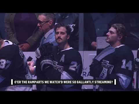 National Anthem Performed by Saxon Weiss-LA Kings Game