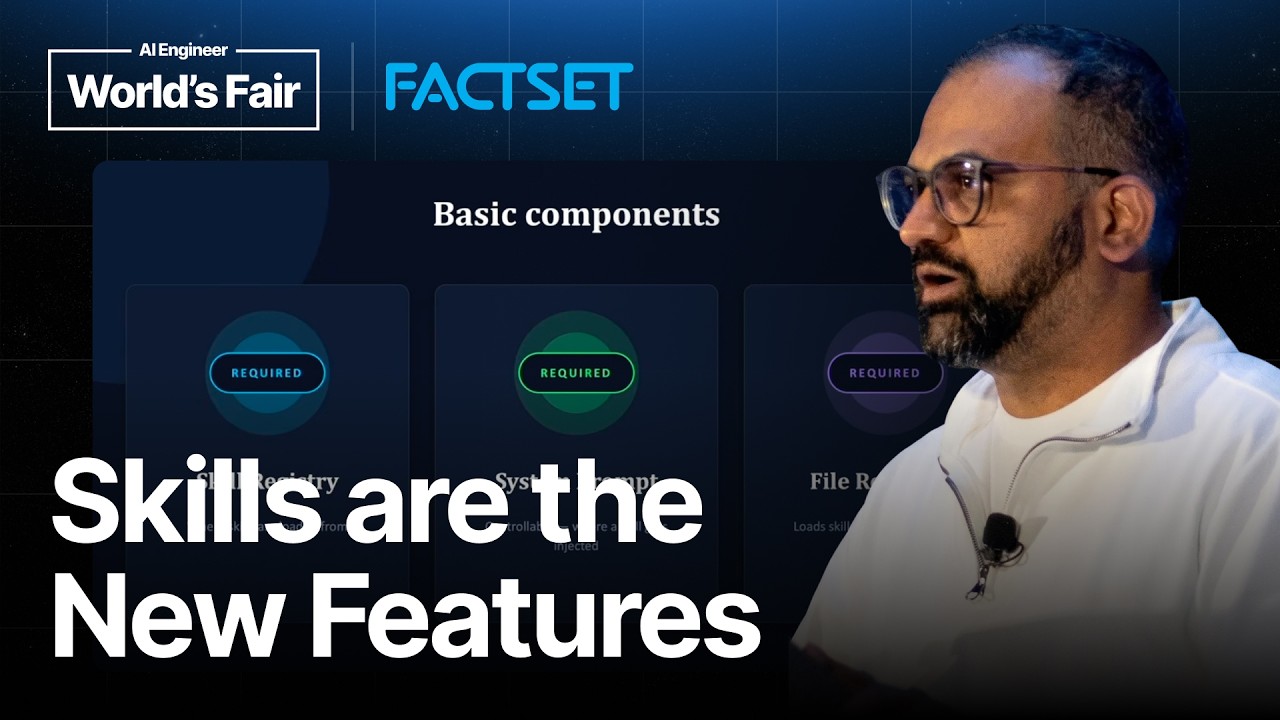 Skills are new features: Building Skill-Centric Harness — Yogendra Miraje, FactSet