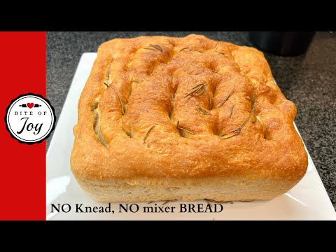 Fast NO Knead Bread - So Easy ANYONE can make (but NO BOILING WATER!!)