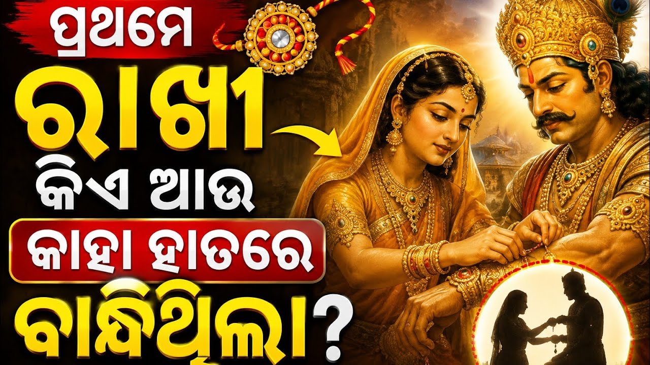 ପ୍ରଥମେ କିଏ ଆଉ କାହାକୁ ରାଖୀ ବାନ୍ଧିଥିଲା? #viral#rakhi#rakhispecial#viralvideo#bhaibhauni#odiaspecial 