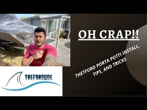 Boating/Camping Porta Potti Install, Tips, and Tricks From My 2021 Yamaha 210 FSH Sport