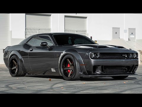Build Breakdown: Widebody Hellcat on custom 3 piece wheels (4K)
