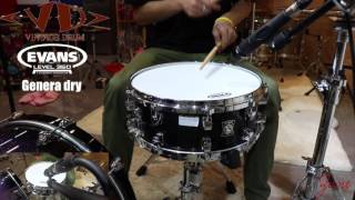 Video thumbnail for evans genera dry by Zune Drummer