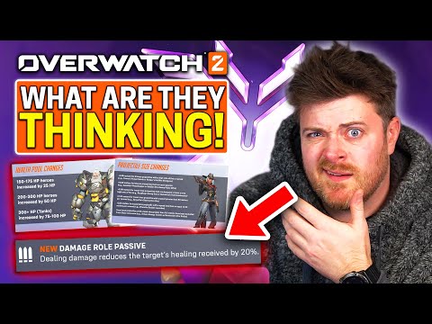 Blizzard Are Reinventing Overwatch 2... WTF! - NEW Passives! ALL Heroes HP BUFFED!