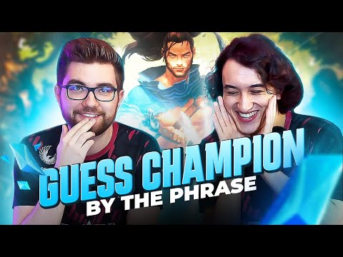 "Every web, a masterpiece" | Guess the Champion with Lurox and Scarface