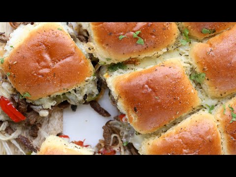 Philly Cheese Steak Sliders