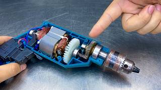 Don't throw away your old drill! Simple restoration ideas that anyone man can easily make at home.
