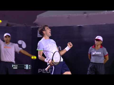 Guido Pella faz a Jogada do Dia - 15/02 | Rio Open 2016