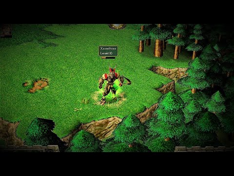 Warcraft 3 Versus - Satyr Hellcaller Vs Murloc Oracle (Naga) No Item