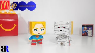 2023 Warner Bros 100th Anniversary McDonalds Happy Meal Set Collection | SUPERGIRL & THE MUMMY