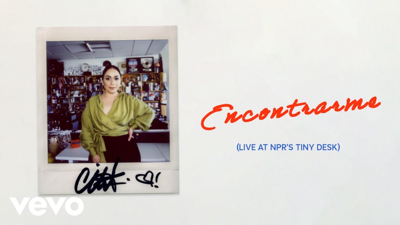 Carla Morrison - Encontrarme (Live At NPR's Tiny Desk - Letra/Lyrics)