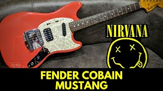 Video thumbnail for Fender Kurt Cobain Mustang Review Nirvana by The Guitar Manifesto