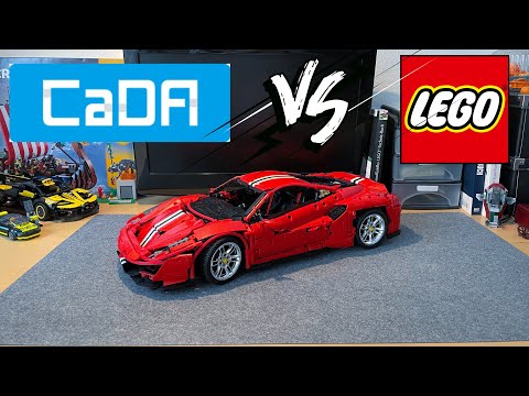 Cada vs Lego Technic!!! Finales Fazit!!- Cada 61043w Ferrari Review