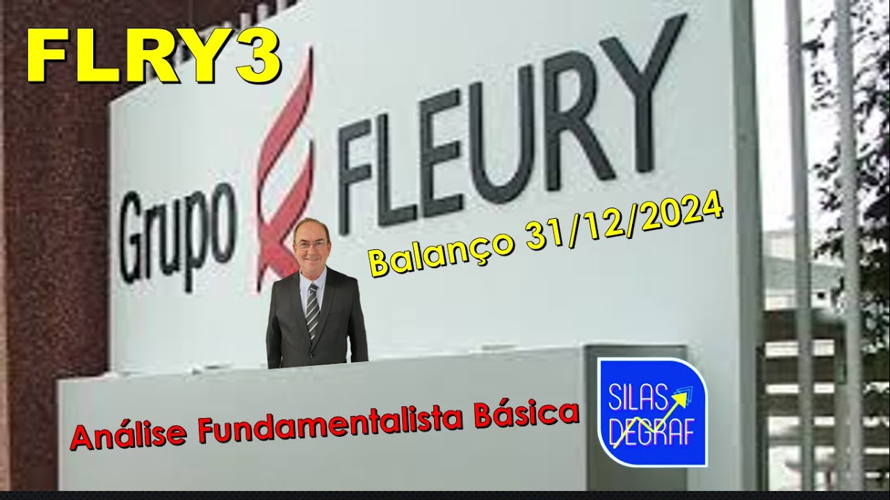 FLRY3 - FLEURY S/A. ANÁLISE FUNDAMENTALISTA BÁSICA. PROF. SILAS DEGRAF