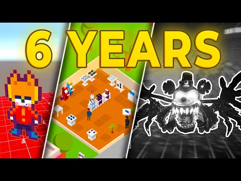 6 Years of Game Development in 6 Minutes