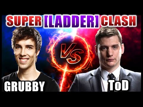 Grubby | WC3 | SUPER[LADDER]CLASH vs ToD!