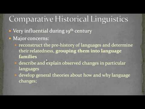 Overview of Comparative Linguistics