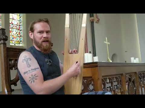 Germanic Lyre Tutorial- picking and plucking