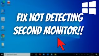 Troubleshoot Dual Monitor Setup: Windows 11/10 Not Detecting Second Mo