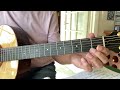 Walking along with you incredible string band guitar lesson Mike Heron