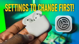 AirPods 4 with Active Noise Cancellation - Ultimate Settings Guide!