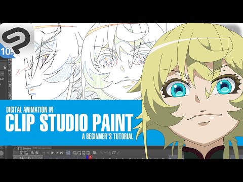 The Complete Beginner's Tutorial to Digital Animation in Clip Studio Paint: Animating a Head Turn
