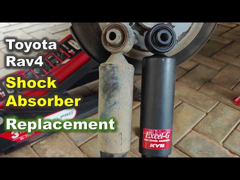 Rear Toyota shock absorber replacement: 2006 - 2018 Rav4 / Change Your Rear shock absorber