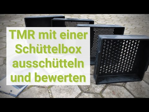 TMR mit einer Schüttelbox ausschütteln und bewerten - Denise Völker