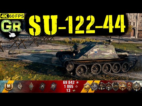 World of Tanks SU-122-44 Replay - 11 Kills 3.9K DMG(Patch 1.4.1)