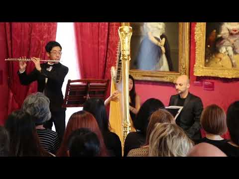 Ibert - Entracte pour flûte et harpe - Hyowon CHI (flûte) & Yeona PI (harpe)
