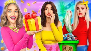 Rich vs Poor vs Giga Rich Student | School Situations with Rich vs Broke by RATATA BOOM