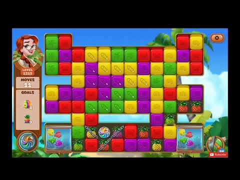 Lost Island Blast Adventure Level 1215 NO BOOSTERS - A S GAMING