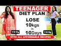Teenager Weight Loss Diet Plan|Teenage Diet Plan To Lose Weight Fast|Hindi|Summers|Dr.Shikha Singh