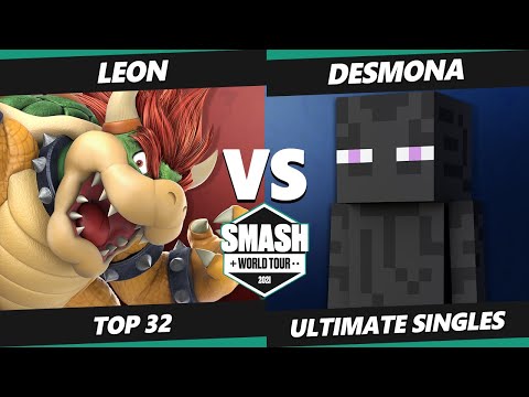 SWT NA Northeast Online Top 32 - LeoN (Bowser) Vs. Desmona (Steve) SSBU Ultimate Tournament