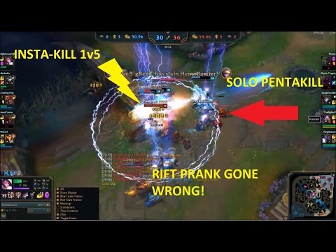 League of Legends | Top 20 1v5s