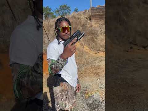 Glock 44 .22LR JAM❗️ #glocks #guns #dondadatopshotta #streamlight