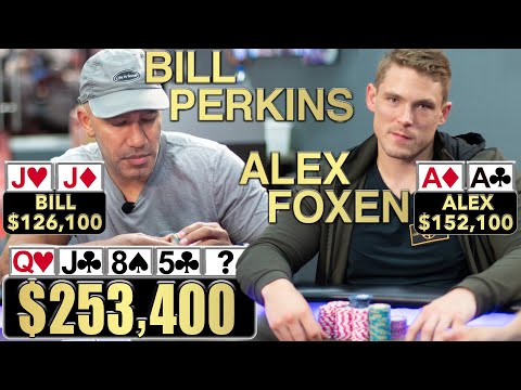 Flopped Set vs AA in Million Dollar Cash Game ♠ Live at the Bike!