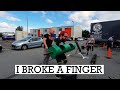 I broke a finger! | Strongman Sunday |