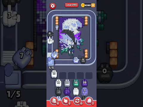 Pixel Flow Level 2195 Walkthrough