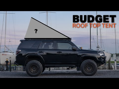 BUDGET Clamshell DIY Roof Top Tent (RTT) | Part 1