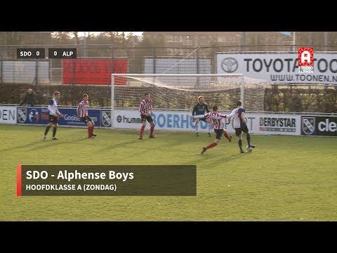 Samenvatting SDO - Alphense Boys (zondag 8 december)