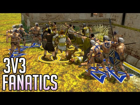 0 A.D. 3v3 | Fanatic Rush non-stop Raiding