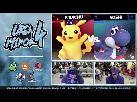 Ursa Minor #4: Pikmanz (Pikachu) vs Windshorts (Yoshi)