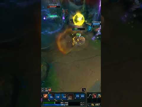 Tristana Support Damage isn't Balanced 💥💥💥 | #shorts League of Legends Off Meta Support