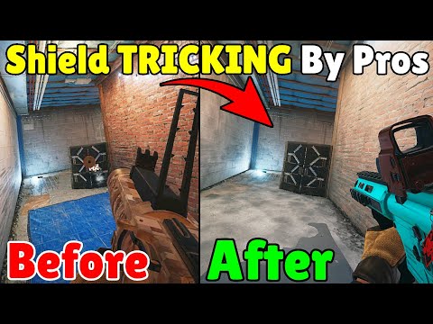 The NEW Shield Tricking By *Pro Players* | Two New Pro Tricks - Rainbow Six Siege