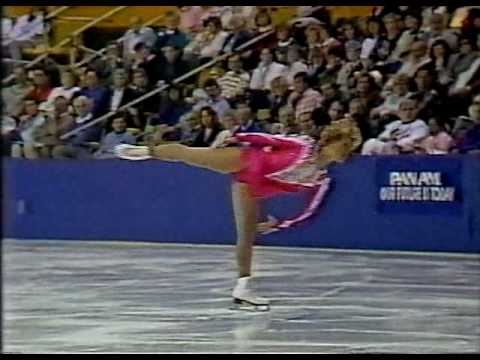 Patricia Neske (GER) - 1990 Skate America, Ladies' Free Skate