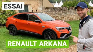 Essai Renault Arkana e-Tech : un SUV hybride bien taillé